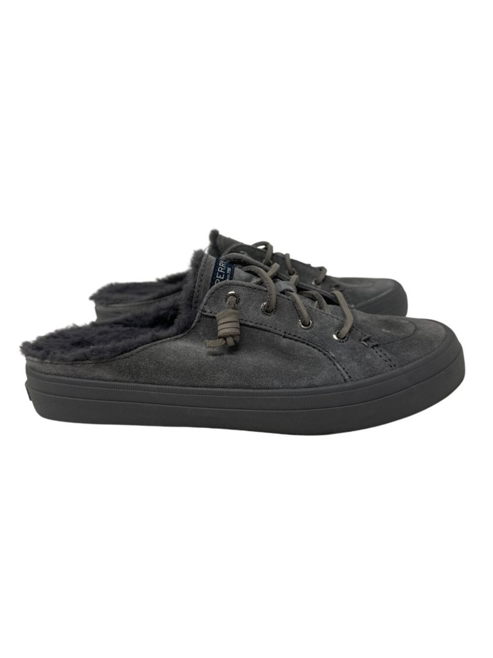 SPERRY TOP-SIDER Women's Pier Wave Mule Backless Sneaker Grey Size 8M